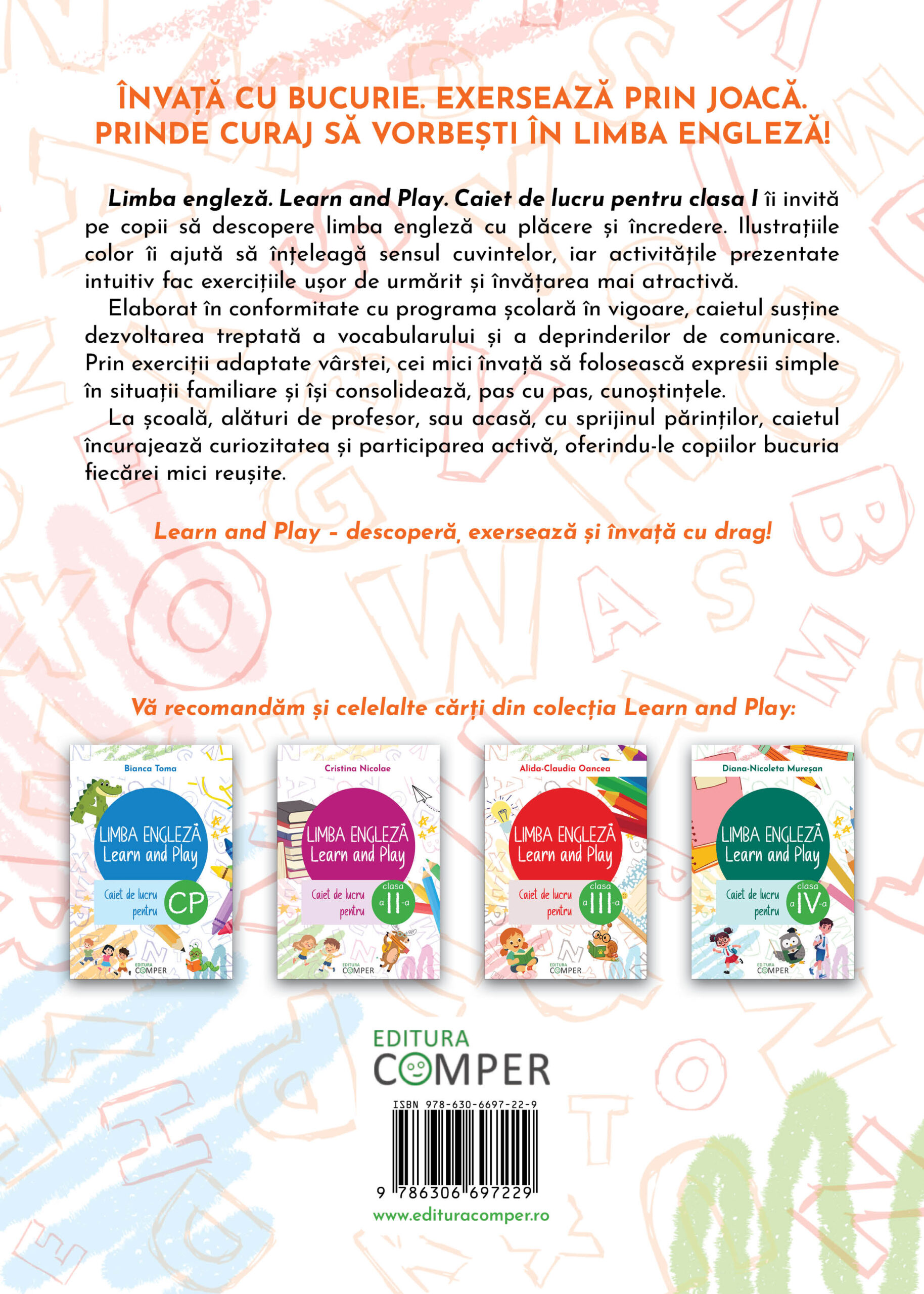 Coperta_ Limba engleza learn and play_Clasa I